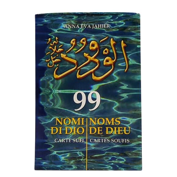 99 Names of God Oracle Cards & Book Box Set Sealed Cards Anna Eva Jahier - Picture 1 of 6